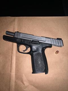 Recovered Firearm and Live Ammunition