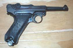 1942 Luger handgun