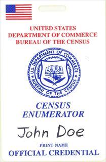 Example of Census Badge