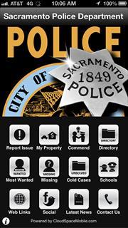SacPD Mobile iPhone App